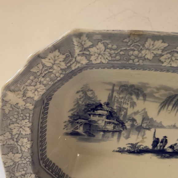 J&G Alcock transfer ware bowl. - Picture 3 of 5